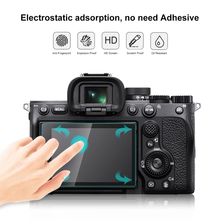 PULUZ 2.5D 9H Tempered Glass Film for Sony Alpha 7 IV / A7 IV / ILCE-7M4 / A7M4 - 5