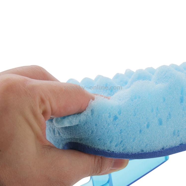 SUNSKY Household Cleaning Sponge Car Wash Sponge with Handles(Blue)