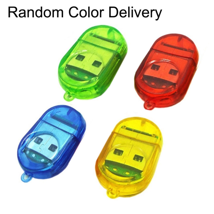 Random Color Delivery Baby Blue Normal 30 PCS Firefly Shape USB 2.0 TF Card Reader ,Pocket Size Easy to Carry.