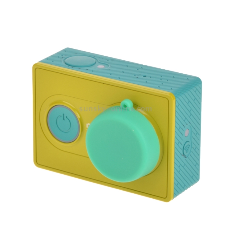 Silicone Lens Cap for Xiaomi Yi//GoPro Hero4 3 Durable Color : Orange 3+