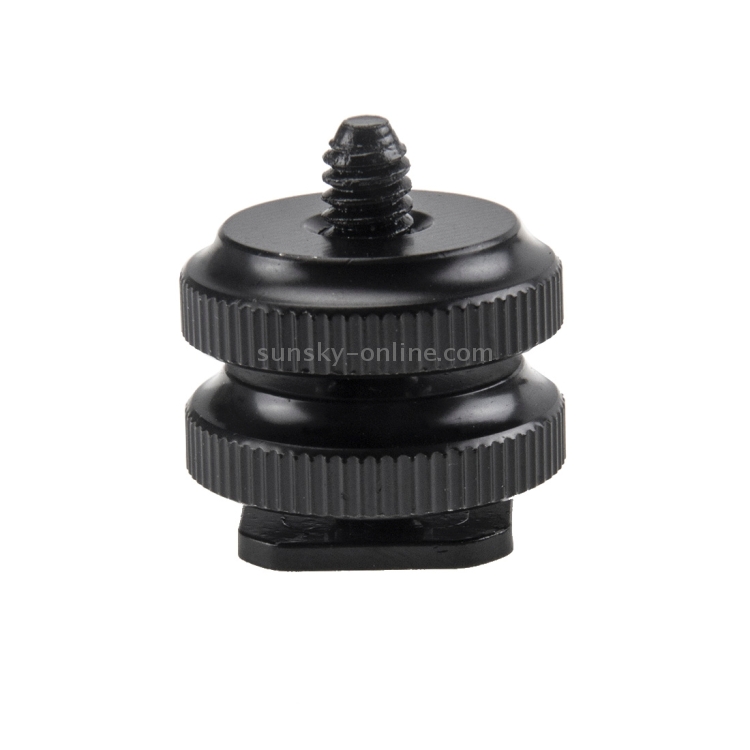 Durable CAOMING 3 Triple Head Hot Shoe Mount Adapter Flash Holder Bracket Light Stand Holder XF0003
