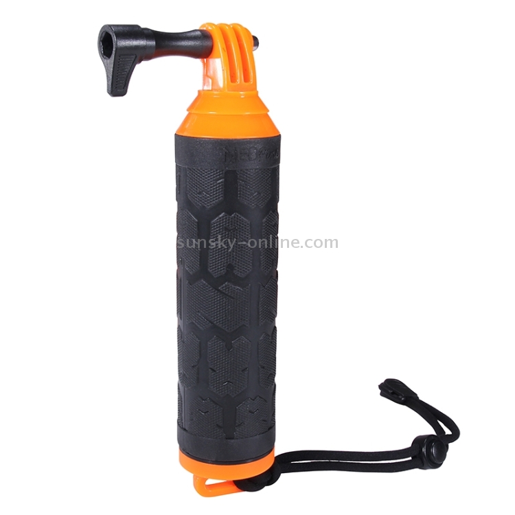 CLOVER Surfing Sports Bottle Adapter Mount Float Rod for Hero 3 4 5 Session Camera Orange