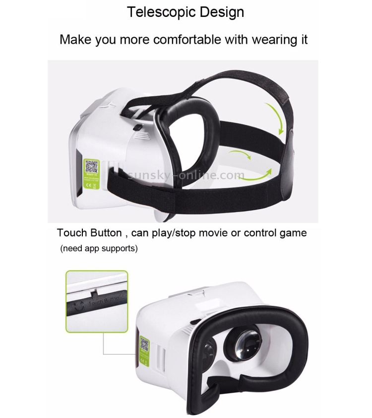 colorcross virtual reality 3d video glasses