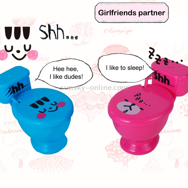 SUNSKY Best Gifts 300ML Funny Cute Toilet Cup with Spoon Novelty