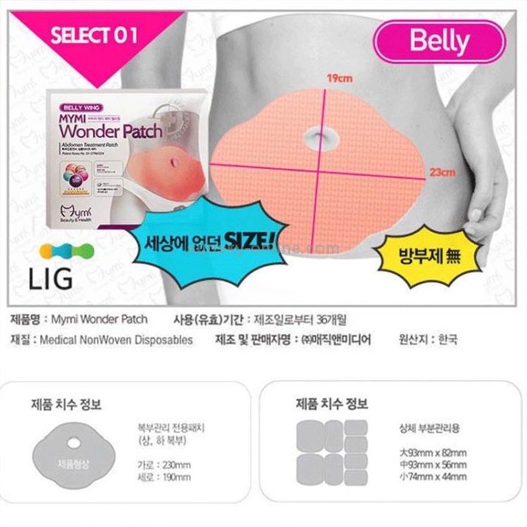SUNSKY 5 PCS Belly Fat Burning Patch