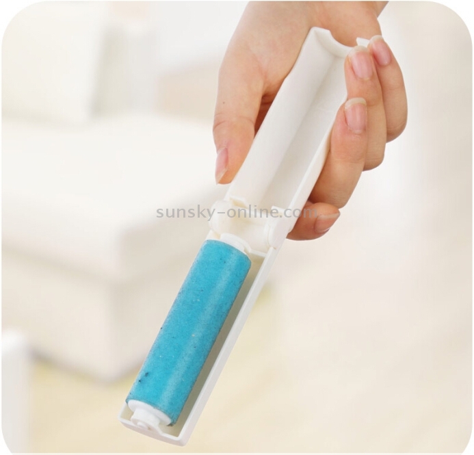 SUNSKY Portable Mini Sticky Silicone Washable Hair Remover, Random