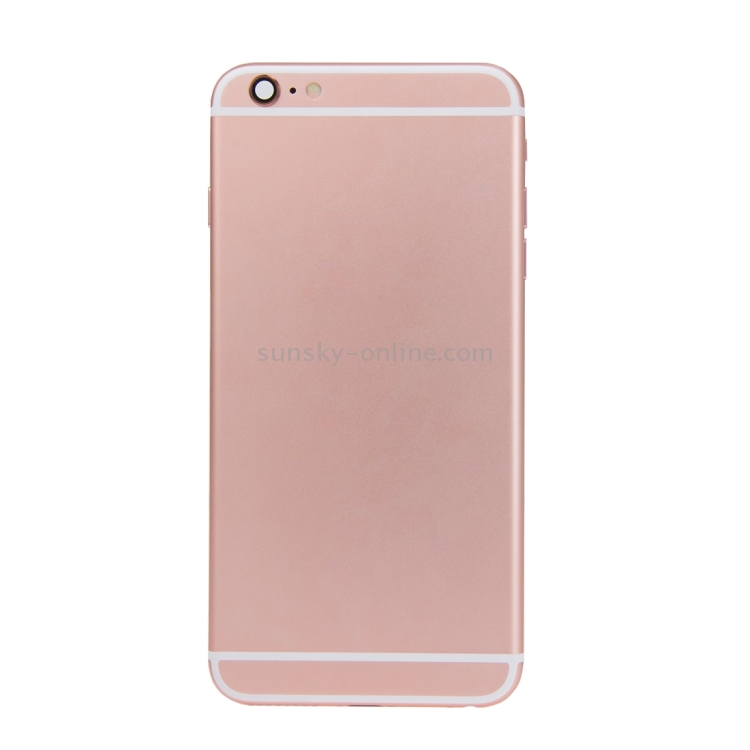 SUNSKY - Battery Back Cover Assembly with Card Tray for iPhone 6s Plus ...