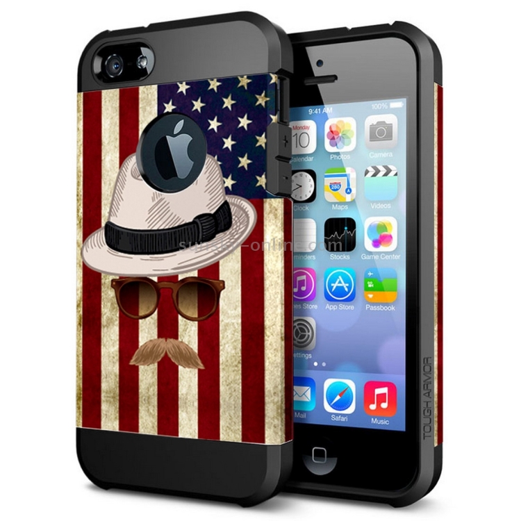 SUNSKY - For iPhone 6 Plus & 6s Plus Colorized America Symbols Patterns