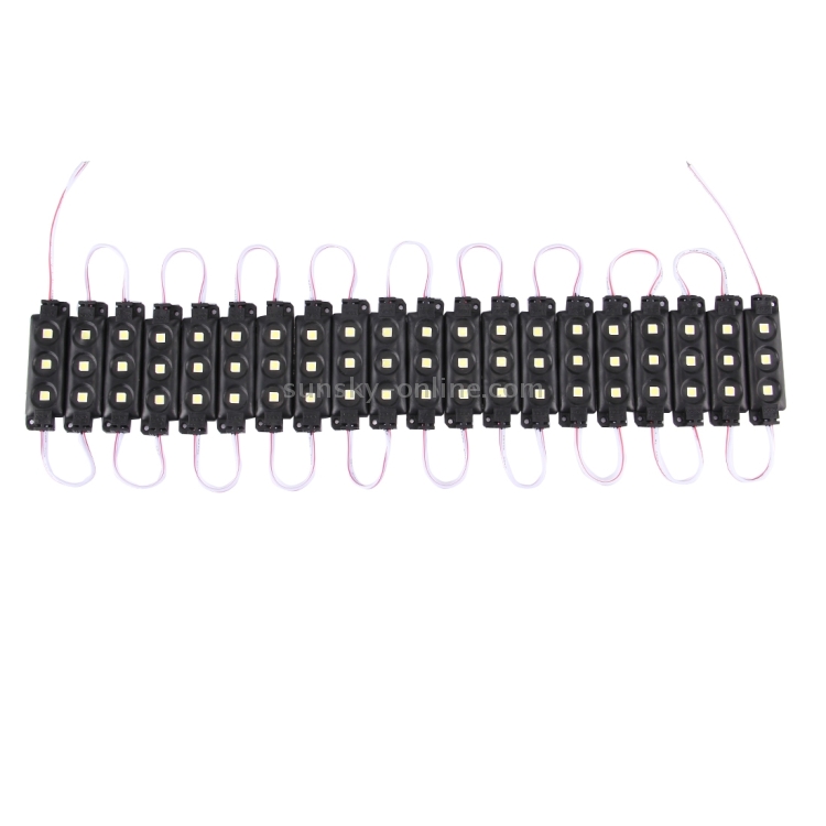 Waterproof IP67 DC12V,100PCS//BAG SAMSUNG Green SMD5630 3 Light LED Module