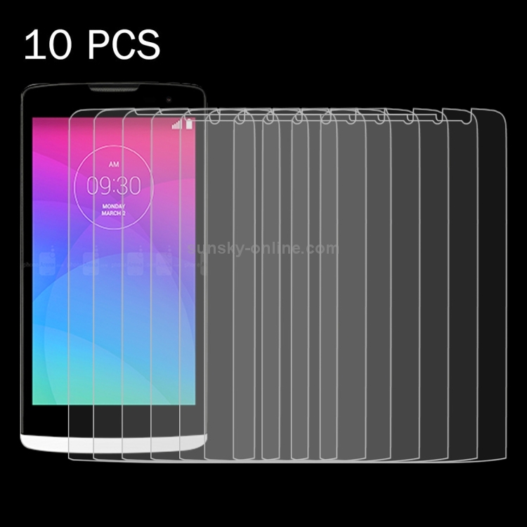 C40 0.26mm 9H Surface Hardness 2.5D Explosion-Proof Tempered Glass Film Tempered Glass Film Screen Protector Film 100 PCS for LG Leon