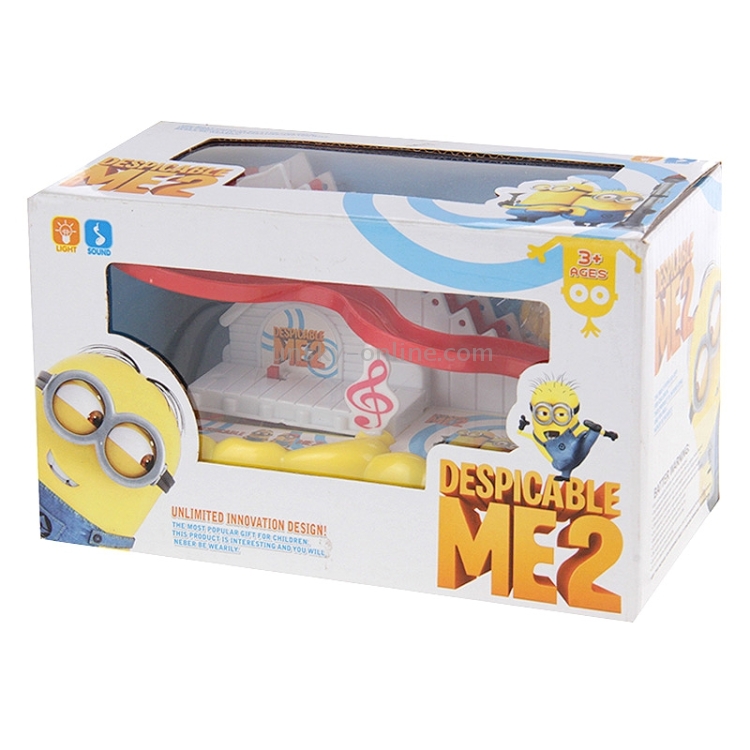 Sunsky Cartoon Action Toys Despicable Me Model Roadway Car With Light And Sing