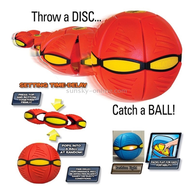 Sunsky Transformable Flat Ball Disc Magenta