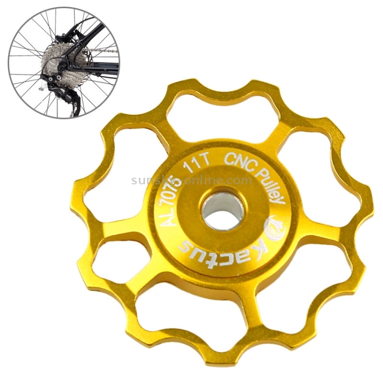 2 x 11T Aluminium Mountain Bike Rear Derailleur Shimano SRAM Jockey Wheel Pulley
