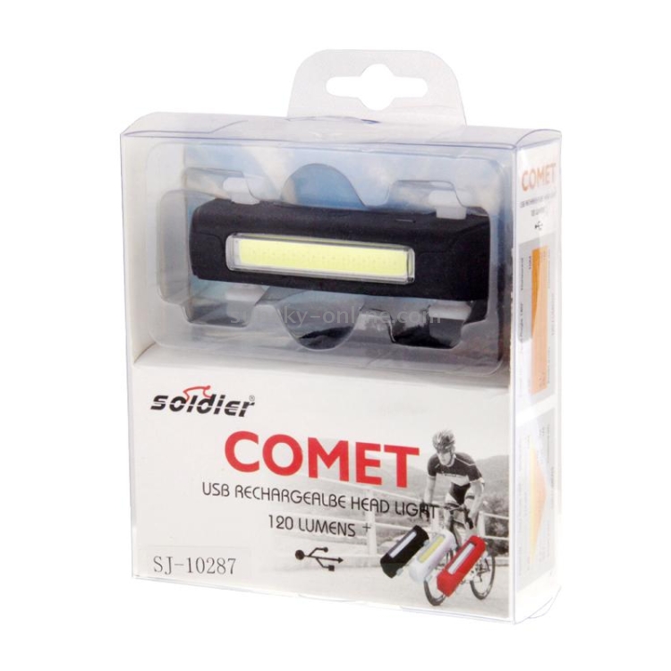 comet usb rechargeable headlight