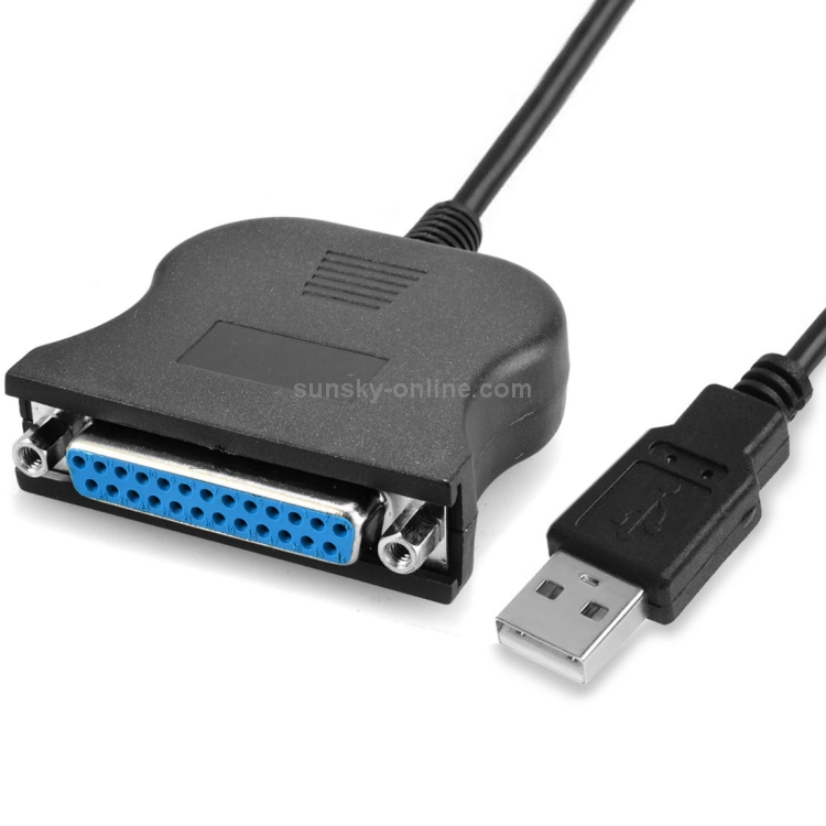 USB 2.0 Male to 25 Pin DB25 Female Parallel Port Printer Converter Adapter Cable