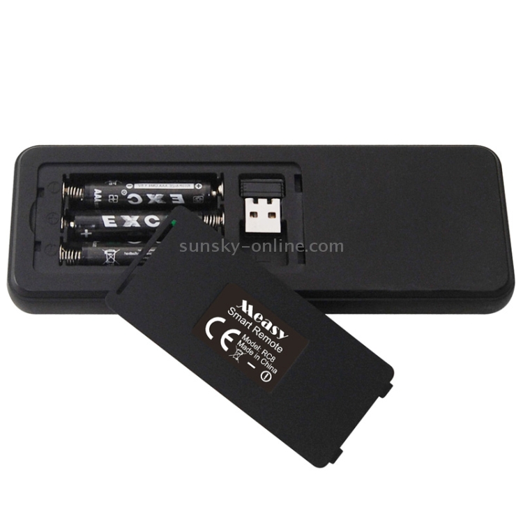 Sunsky - Measy Rc8 3-in-1 Ultra Mini 2.4g Remote Control Usb Wireless 