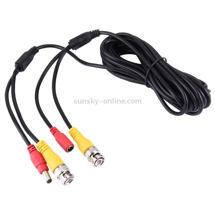 InLine BNC Videocable RG59 25m Cable coaxial Negro