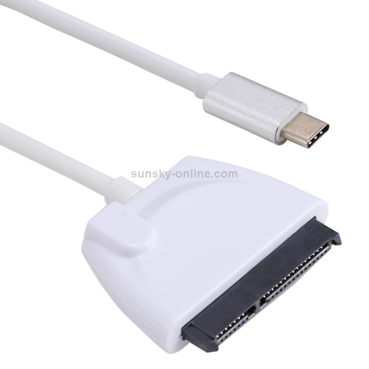 Light Weight and Easy to Carry About 23cm,Small Size Normal USB-C//Type-C to 22 Pin SATA Hard Drive Adapter Cable Converter Total Length