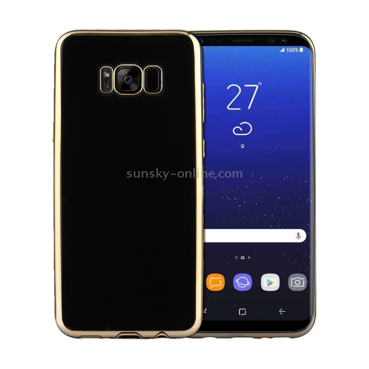 Sunsky For Samsung Galaxy S8 Electroplating Soft Tpu sunsky for samsung galaxy s8 electroplating soft tpu