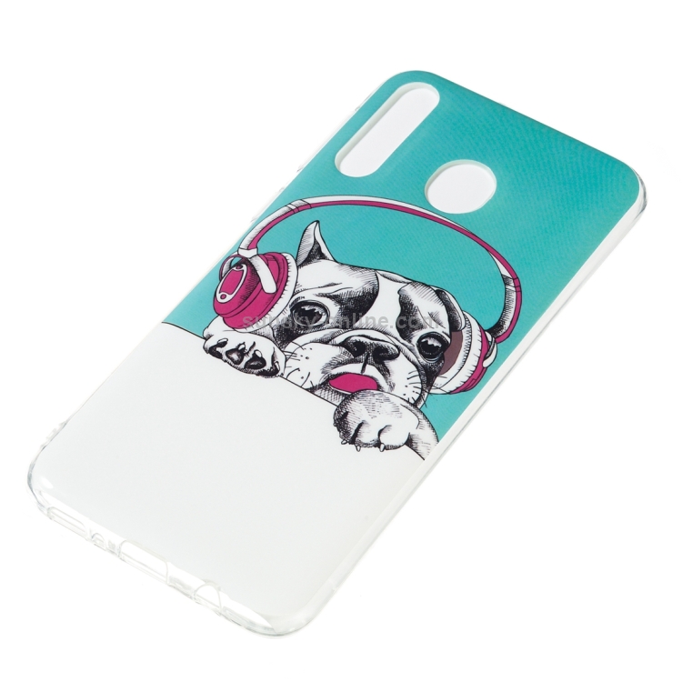 Sunsky Headphone Puppy Pattern Noctilucent Tpu Soft Case For