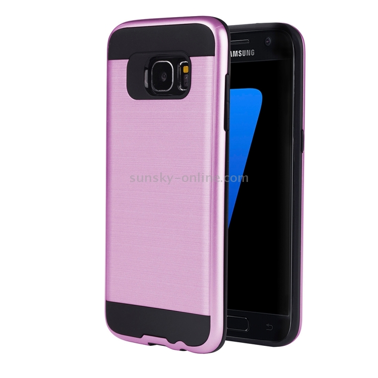 SUNSKY - For Galaxy S7 / G930 TPU + PC Combination Case (Pink)
