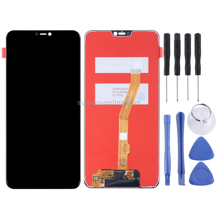 Color : Color1 Z1i LCD Screen Smartillumi for LCD Screen and Digitizer Full Assembly for Vivo Y85 Z1