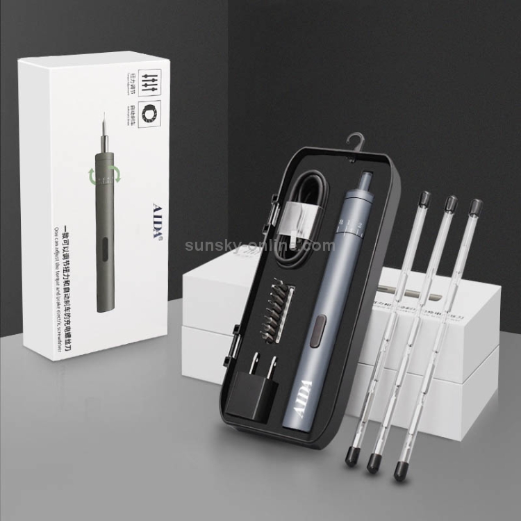 Cordless Electric Screwdriver 3.7V Li-Battery Rechargeable USB 395 r//min EU