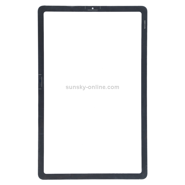 Front Screen Outer Glass Lens with OCA Optically Clear Adhesive for Samsung Galaxy Tab S6 Lite SM-P610/P615 (Black)