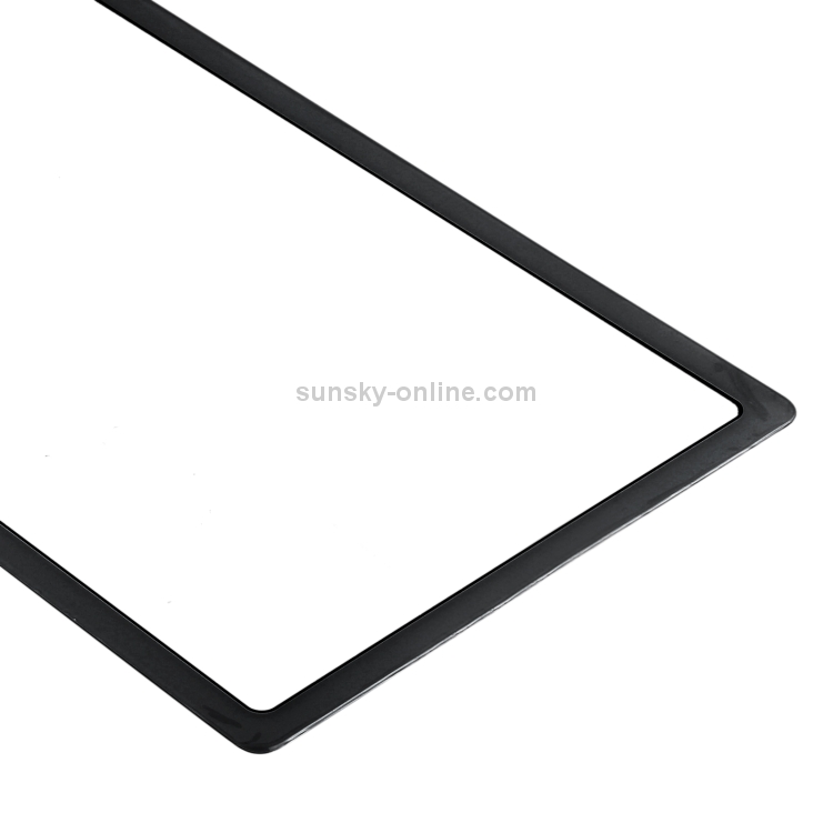 Front Screen Outer Glass Lens with OCA Optically Clear Adhesive for Samsung Galaxy Tab A7 10.4 (2020) SM-T500/T505 (Black)