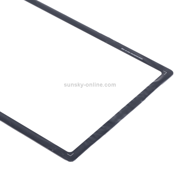 Front Screen Outer Glass Lens with OCA Optically Clear Adhesive for Samsung Galaxy Tab A7 10.4 (2020) SM-T500/T505 (Black)