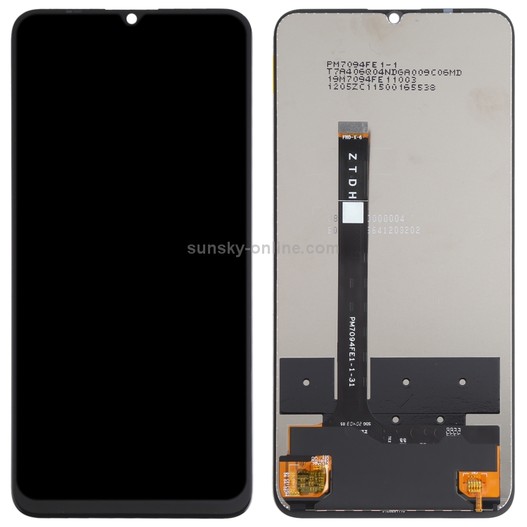 Original LCD Screen and Digitizer Full Assembly for Honor X10 Max 5G - 2
