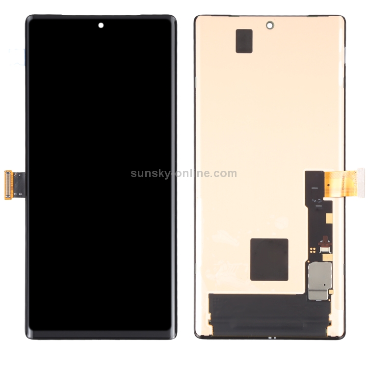 Original Ltpo AMOLED Material LCD Screen and Digitizer Full Assembly for Google Pixel 6 Pro GLUOG G8VOU - 2