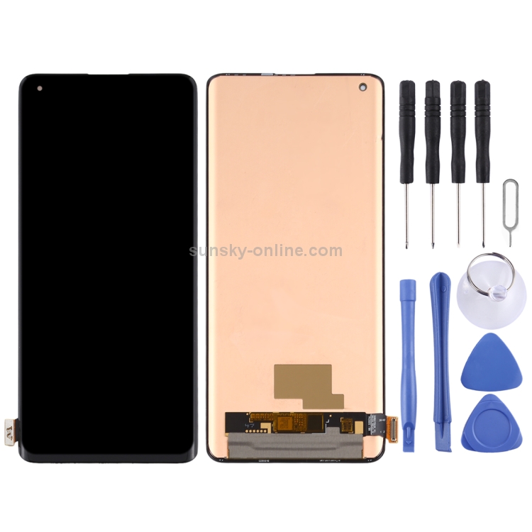 Original Ltpo AMOLED Material LCD Screen and Digitizer Full Assembly for OPPO Find X3 / Find X3 Pro CPH2173 PEDM00 PEEM00 - 1