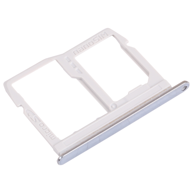 Nano SIM Card Tray + Micro SD Card Tray for LG Stylo 6 / K71 LMQ730HA, LM-Q730HA, LMQ730TM, LM-Q730TM (Grey) - 1