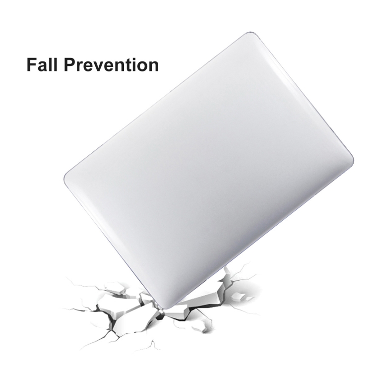 ENKAY Hat-Prince 3 in 1 Crystal Laptop Protective Case + TPU Keyboard Film + Anti-dust Plugs Set for MacBook Pro 16.2 inch A2485 2021, Version:US Version(Dark Blue) - B4