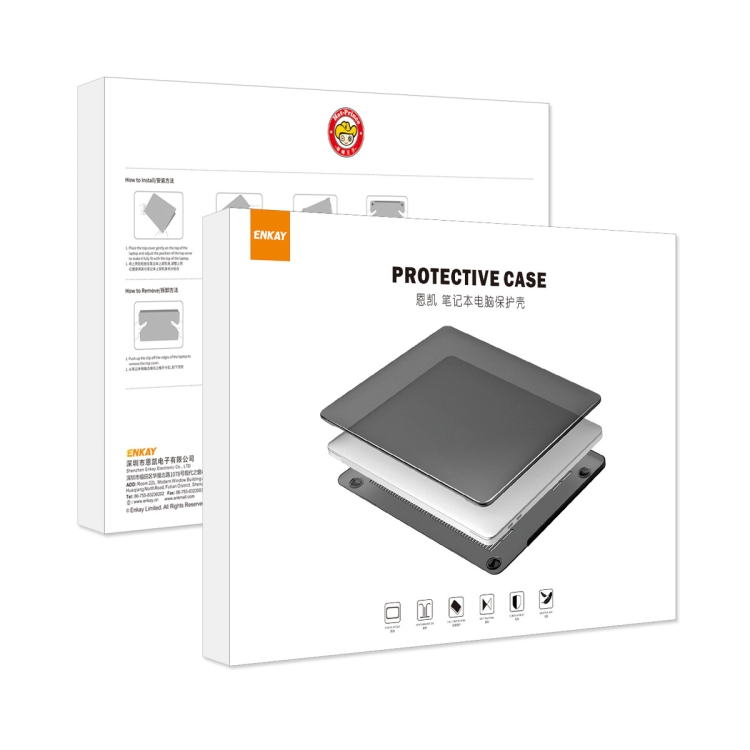 ENKAY Hat-Prince 3 in 1 Matte Laptop Protective Case + TPU Keyboard Film + Anti-dust Plugs Set for MacBook Pro 14.2 inch A2442 2021, Version:US Version(Dark Blue) - B8