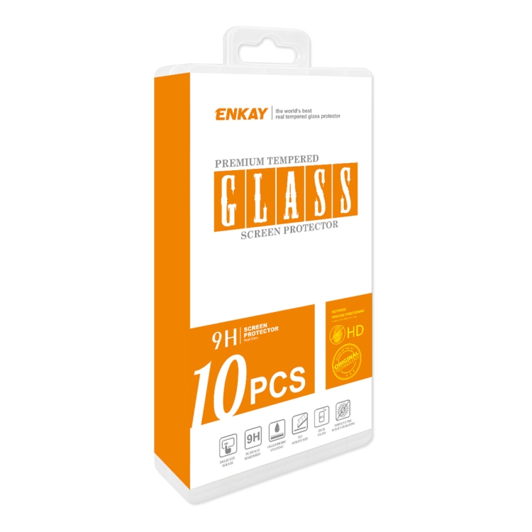 10 PCS ENKAY 0.26mm 9H 2.5D Tempered Glass Film For Samsung Galaxy S22 5G - 2