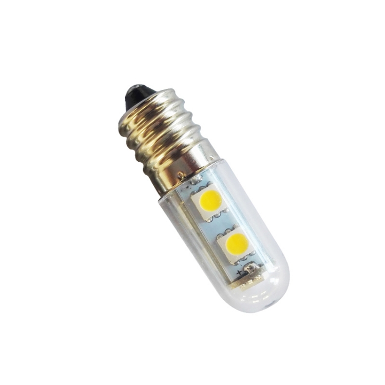 Lights Bulbs Emitting Color : Cool White E14 Screw Light LED Refrigerator Light Bulb 1W 220V AC 7 Light SMD 5050 Ampere LED Light Refrigerator Home