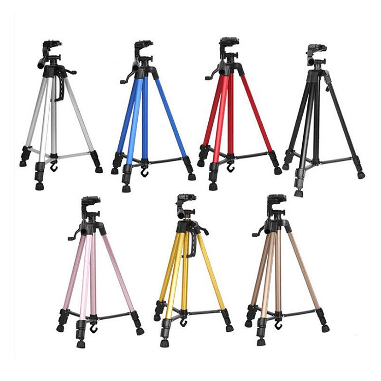 Tripod Mount para GoPro go pro HD Hero 1,2,3 accesorios trípode adaptador glowing Blue