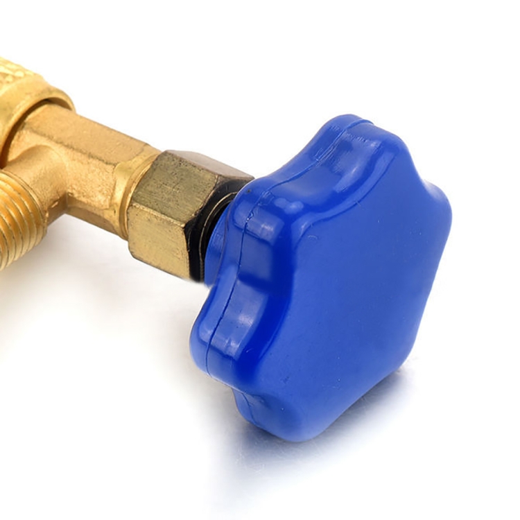 1//4 SAE Dispensing Valve Refrigerant Bottle Can Tap For R22 R134a R410A Gas