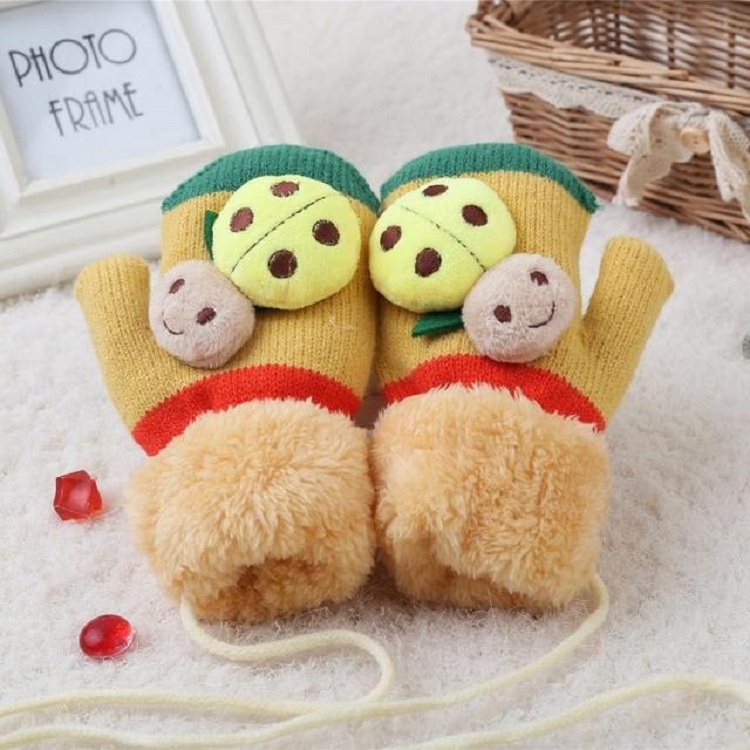 SAMGU Lovely Octopus Baby Gloves Boys Girls Toddler Cute Warm Mittens
