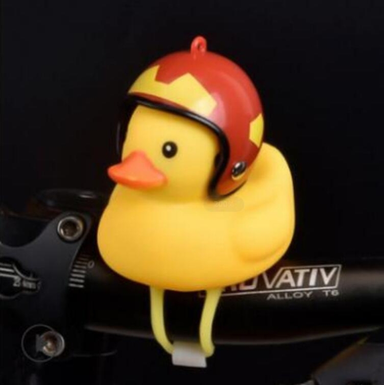 Duck Shape Bicycle Bell Handlebar Duck Head Light Shining Bicycle Accessories