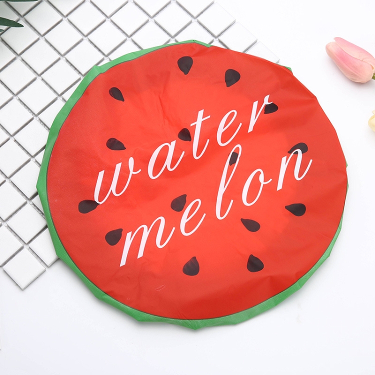 watermelon shower cap