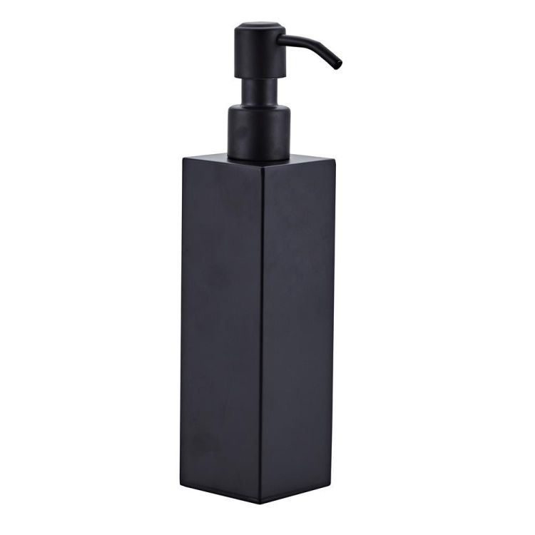 Sunsky 304 Stainless Steel Wall Mounted Manual Soap Dispenser Style Square Table Top