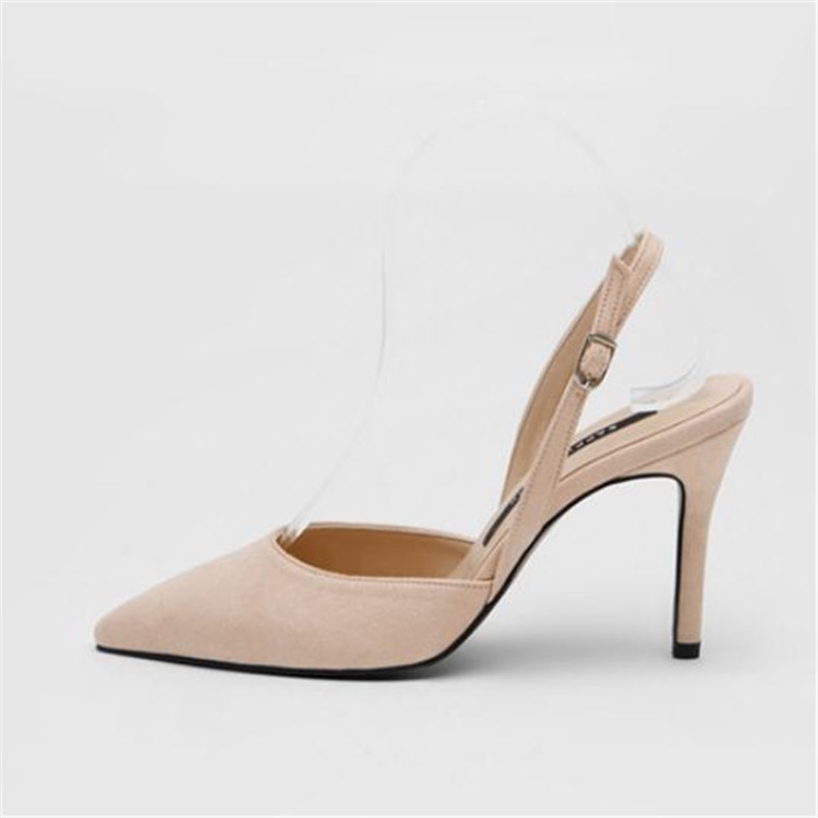 skin color high heels