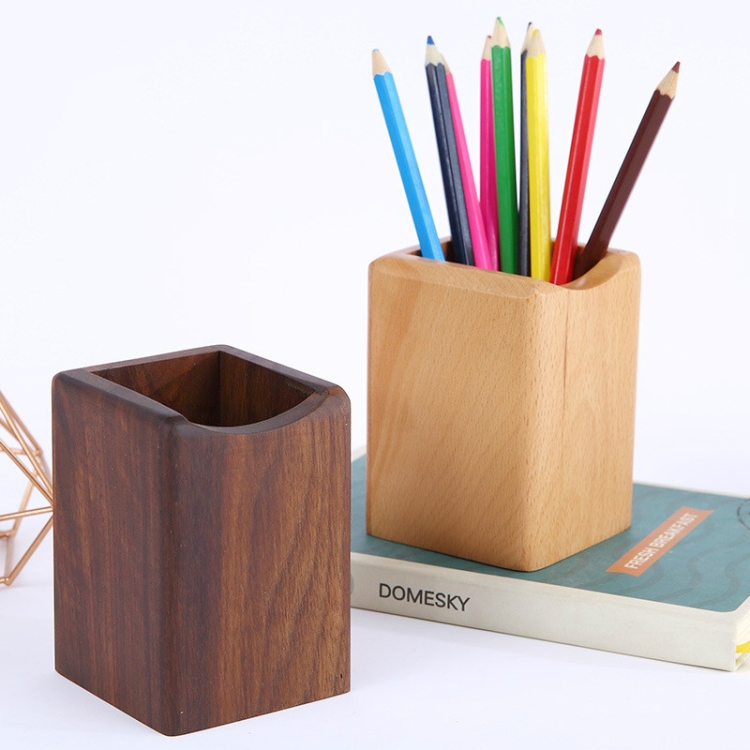 Sunsky Multifunctional Wooden Chinese Style Student Pen Holder Wooden Chinese Style Student Pen Holder