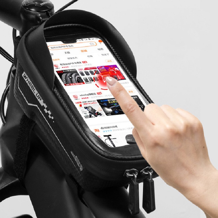 Bicycle Riding Hard Shell Bag Front Beam Bag Upper Tube Waterproof Saddle Bag