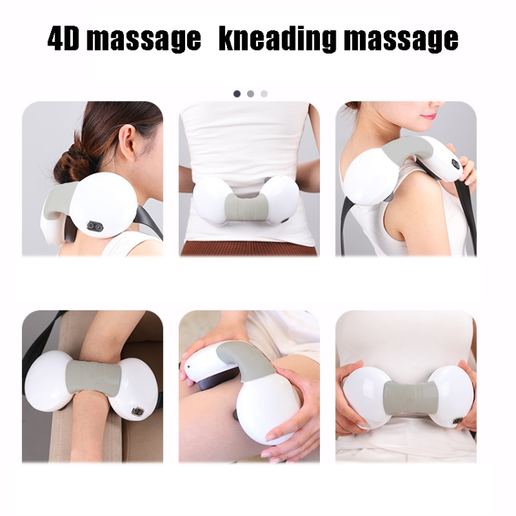 Multifunctional Cervical Spine Massager Wireless Charging Portable Shoulder And Neck Thrashing