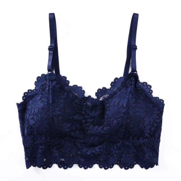 lace wrap bra