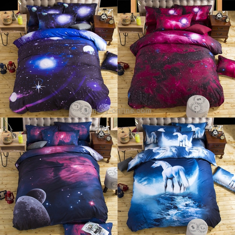 Sunsky Bedding Sets Universe Outer, Space Themed Duvet Cover